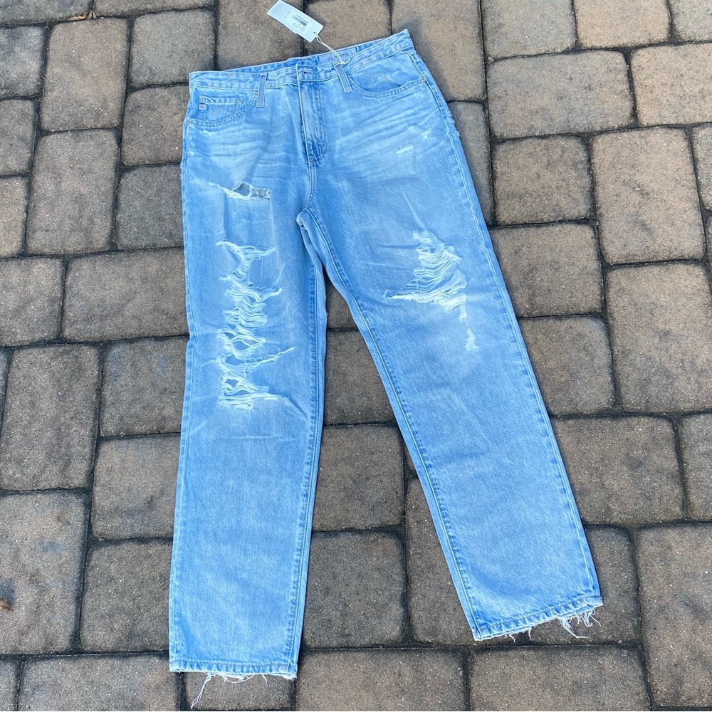 NWT AG Phoebe Vintage High Waisted Taper Leg Jeans